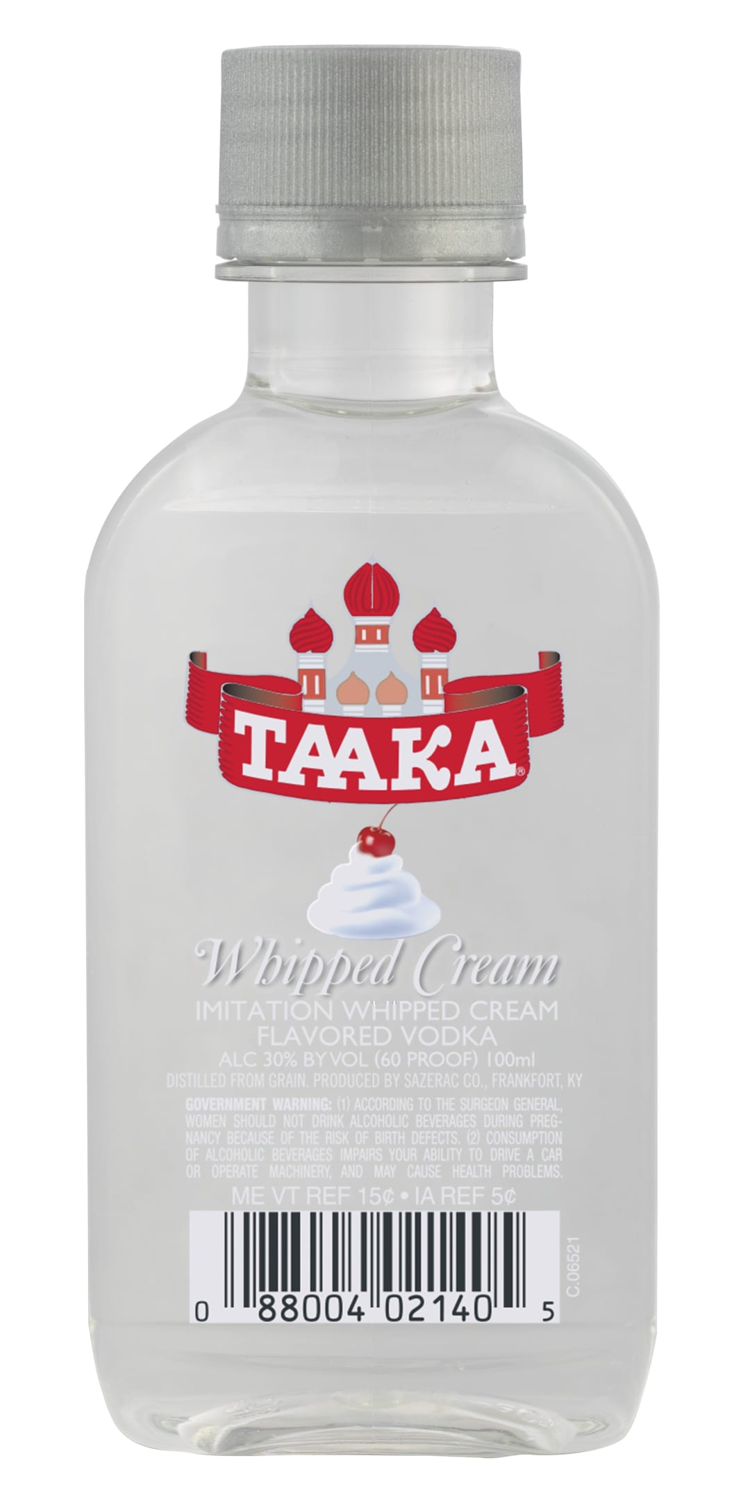 Taaka Whipped Cream Vodka 100ml 60 Proof