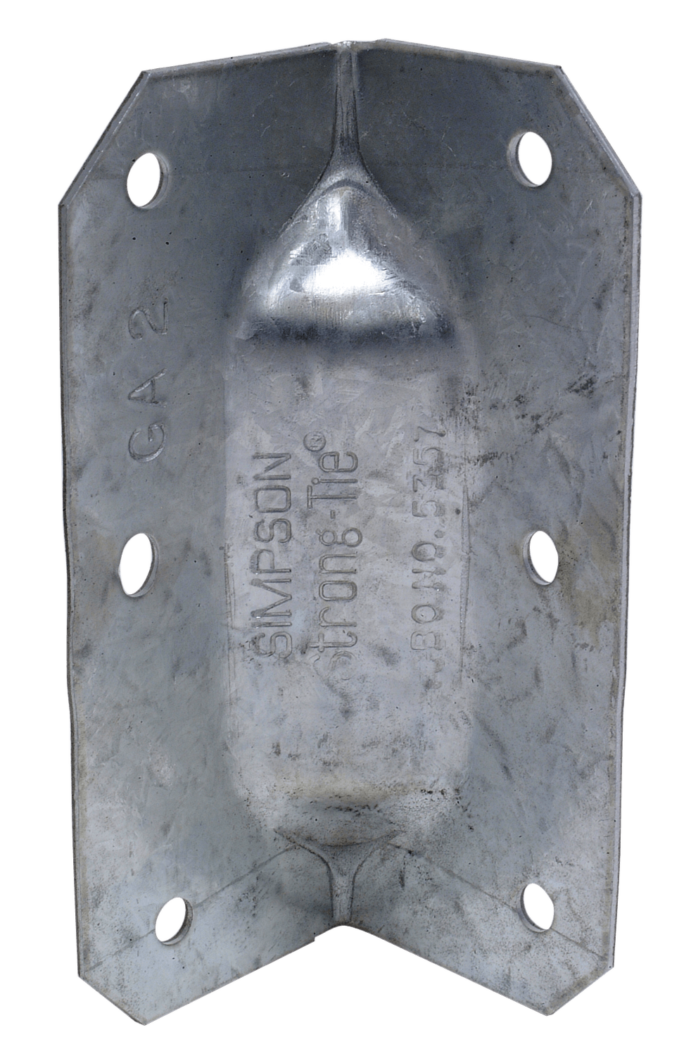 Simpson Strong-Tie GA2 GA 3-1/4 in. 18-Gauge Galvanized Gusset Angle (Pack of 100)