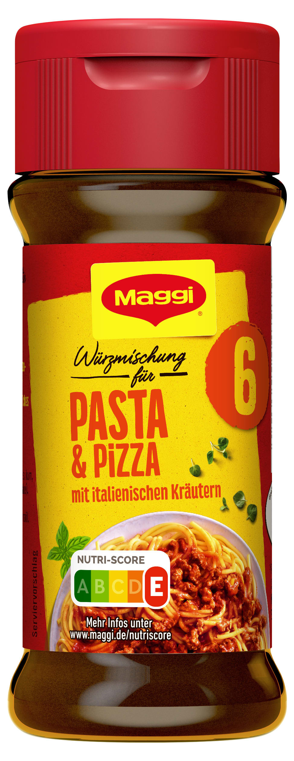 MAGGI Würzmischung Nr. 6 Pasta Pizza 60g