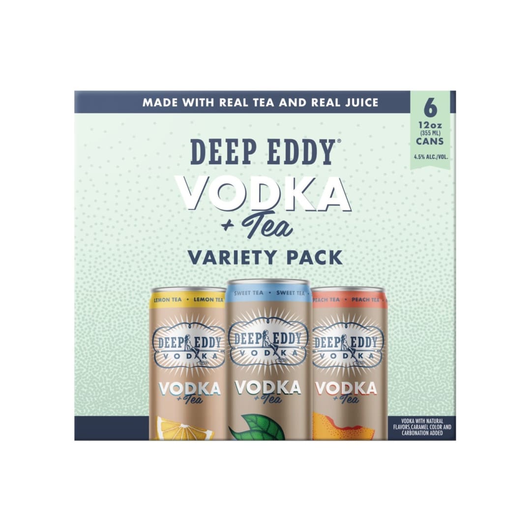 Deep Eddy Tea + Vodka Variety Pack
