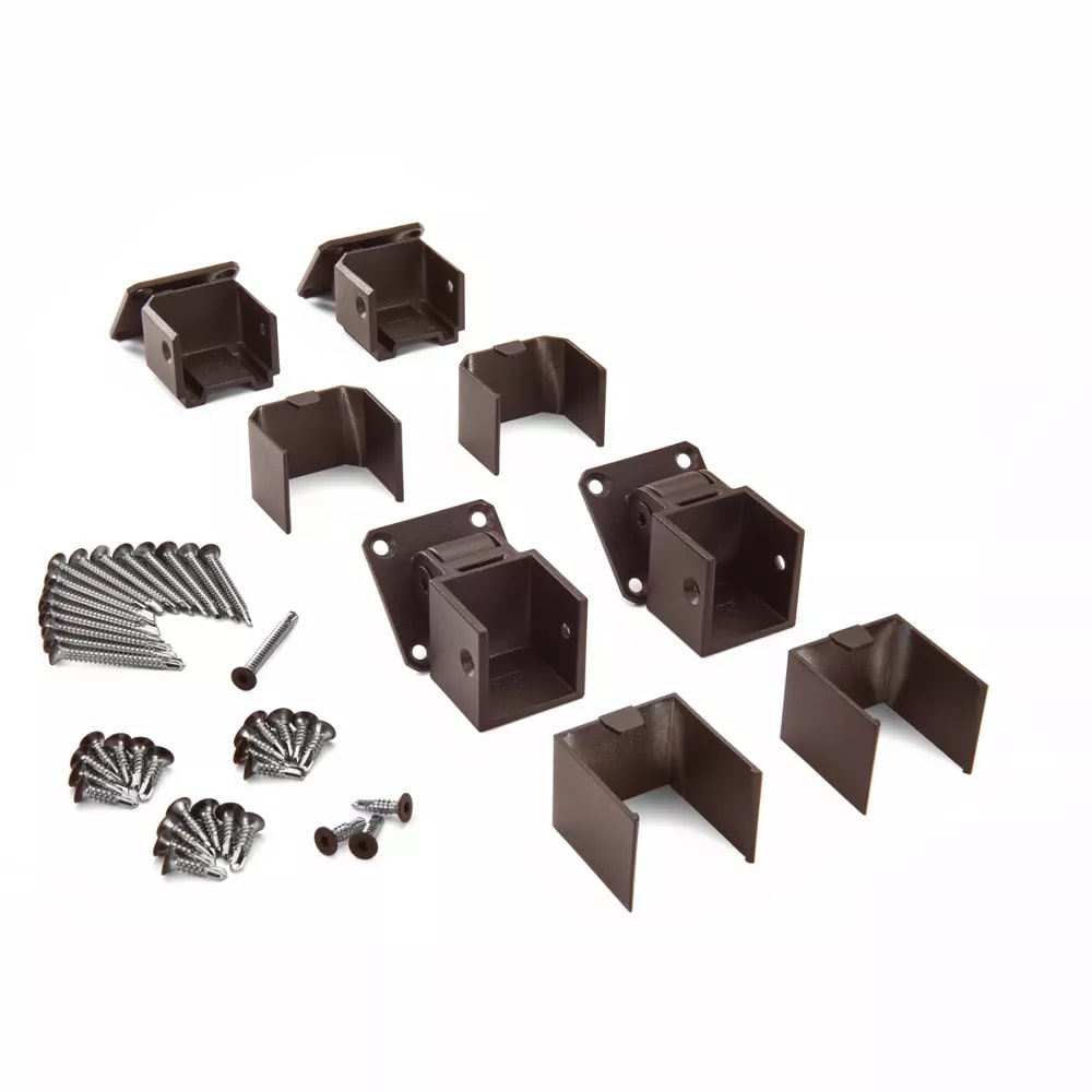 Trex® Select™ Aluminum Railing Stair Swivel Bracket in Burnished Bronze - pack