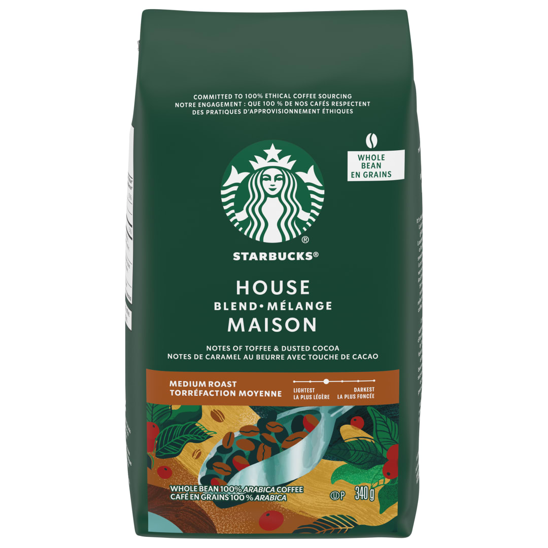 SBUX Whole Bean House Blend 6x340gr CA