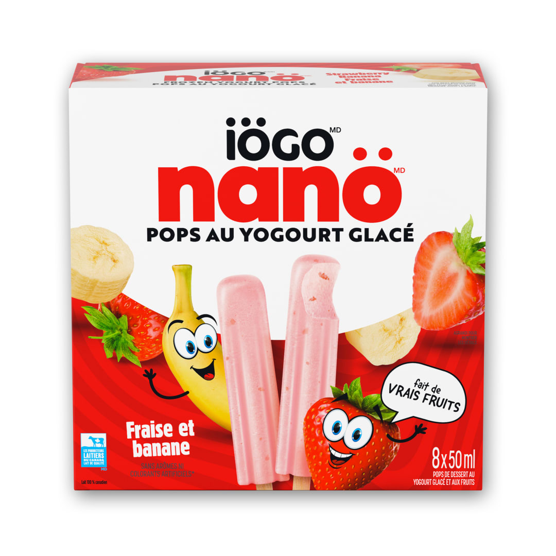 IOGO Nano Strw Ban Pops 8(8x50ml) CA