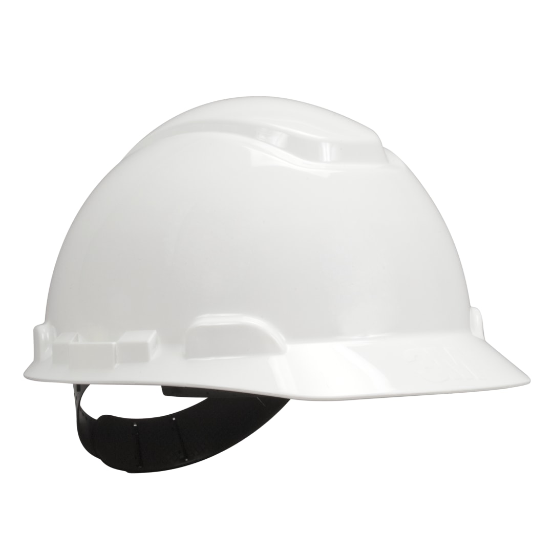3M™ Sert Başlık, Mandallı, Havalandırmalı, Plastik Ter Bantlı, Beyaz, H700N-VI