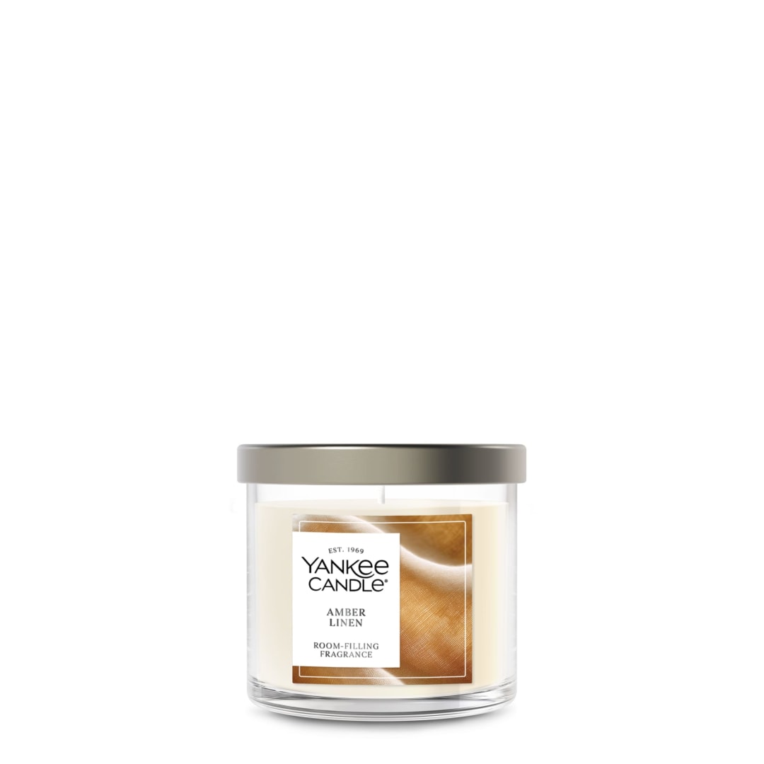 Yankee Candle Amber Linen Small Tumbler Candle