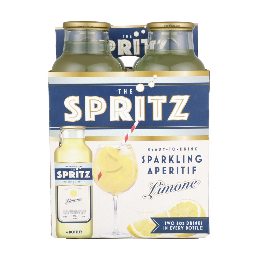 The Spritz Limon Vodka Liqueur 4 Pack 375ml 12 Proof