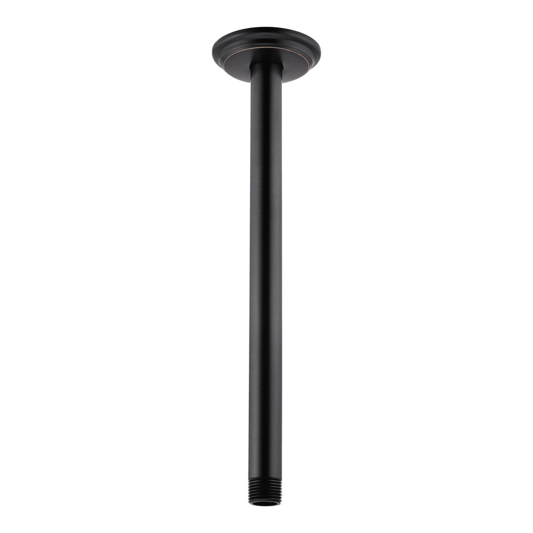 Pfister 12" Ceiling Mount Shower Arm & Flange in Tuscan Bronze