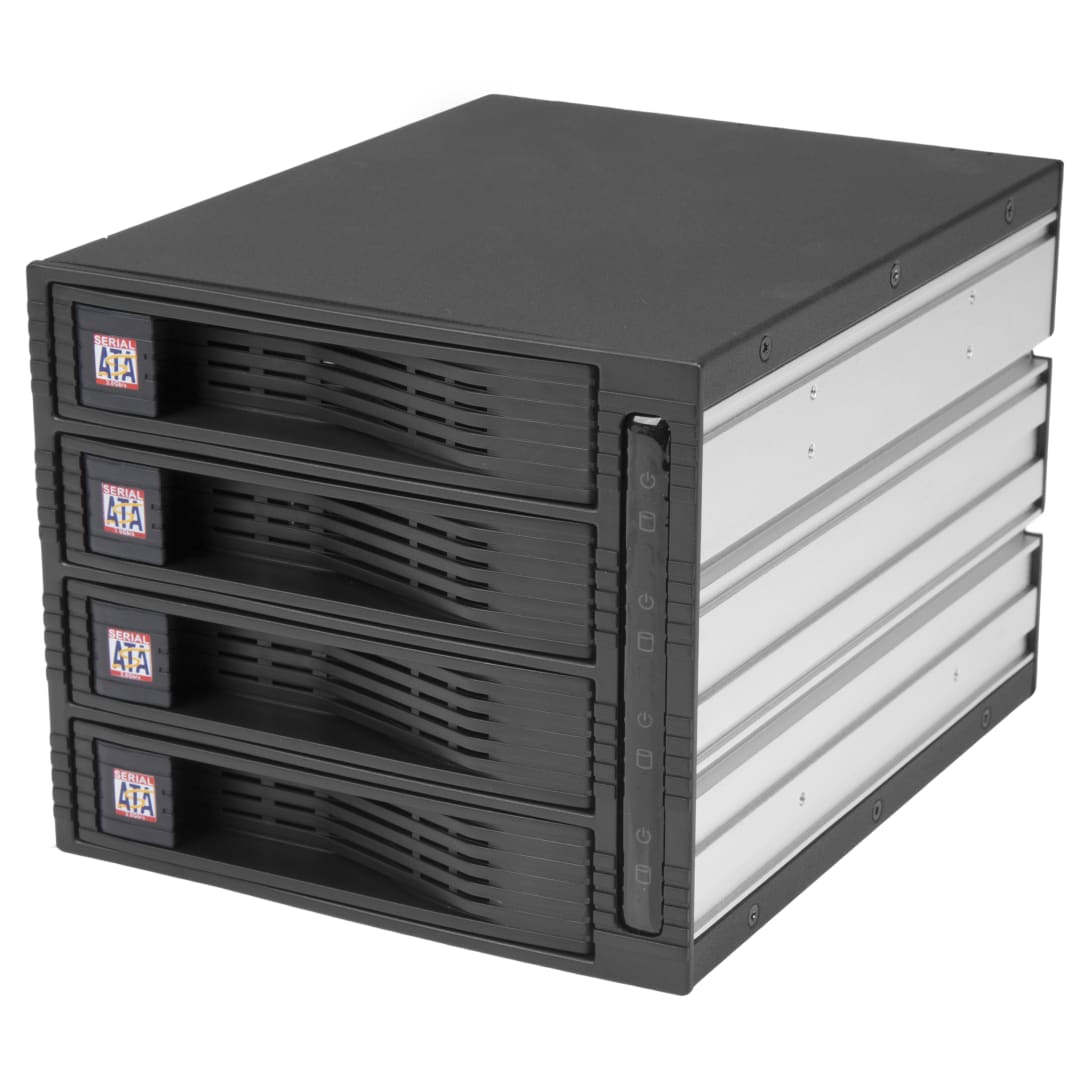4 Drive Tray-Less SATA Hot-Swap Enclosure