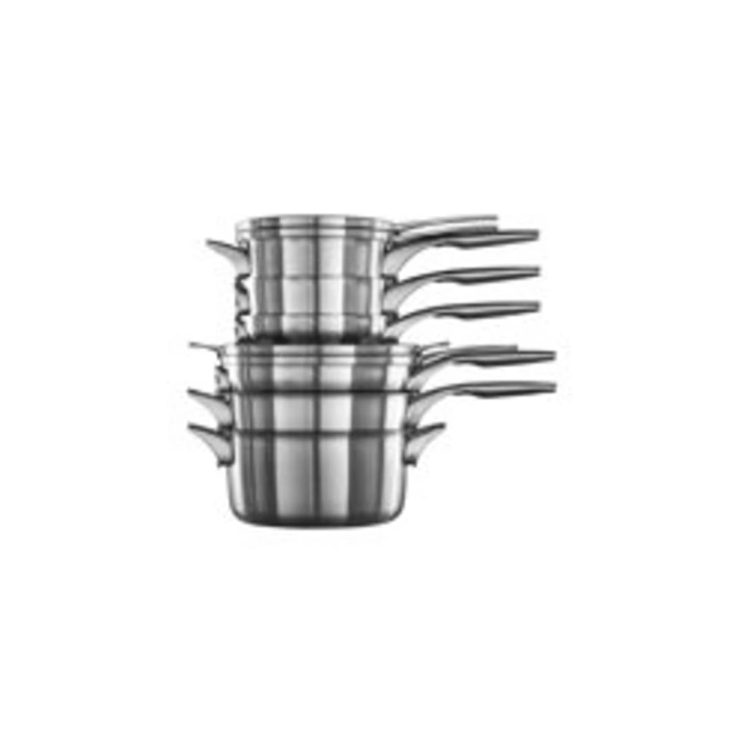 Calphalon® Premier™ Space-Saving Stainless Steel 10-Piece Set