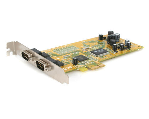 2 Port 16650 PCI-E WHQL Approved Serial Card