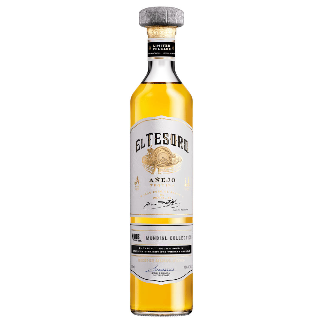El Tesoro Mundial Edition Anejo Knob Creek Cask Tequila 750 ml
