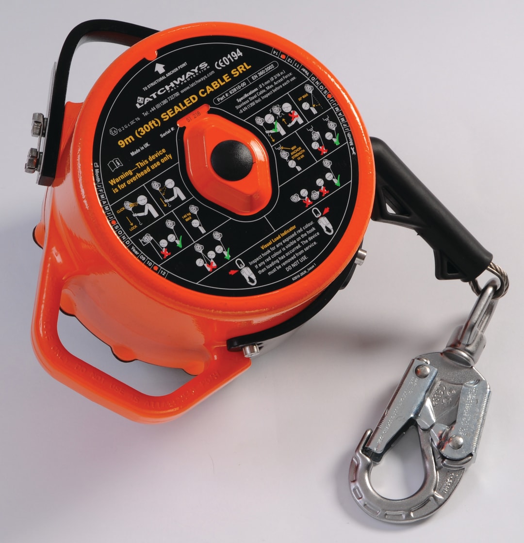 Latchways Sealed Self-Retracting Lanyards