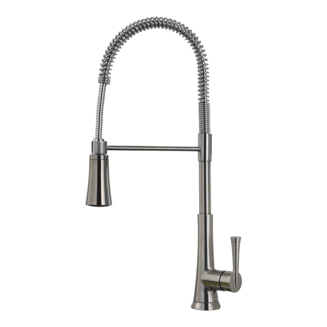 Mystique 1-Handle Pull-Down Kitchen Faucet in Stainless Steel