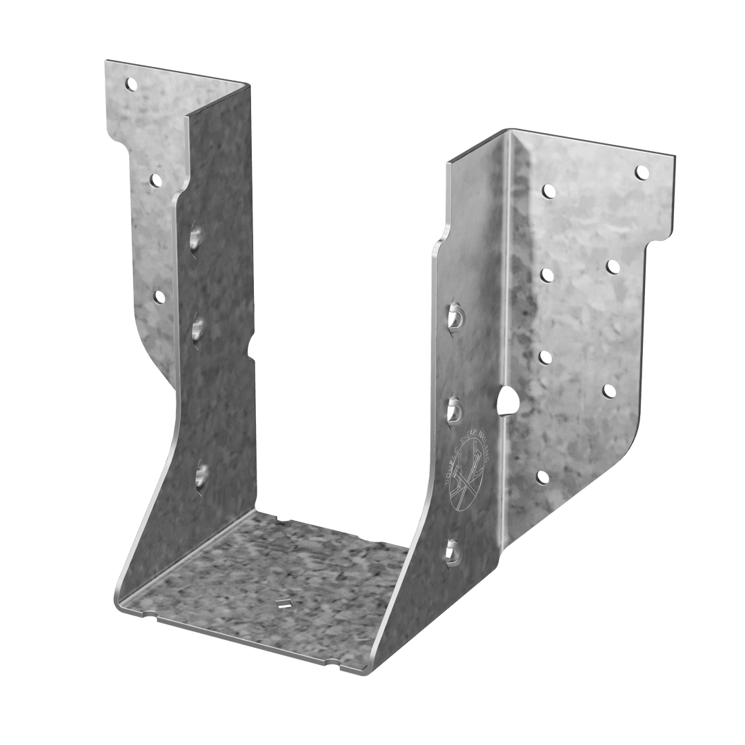Simpson Strong-Tie HHUS26-2 HHUS 5-3/8 in. Galvanized Face-Mount Joist Hanger for Double 2x Truss (Pack of 25)