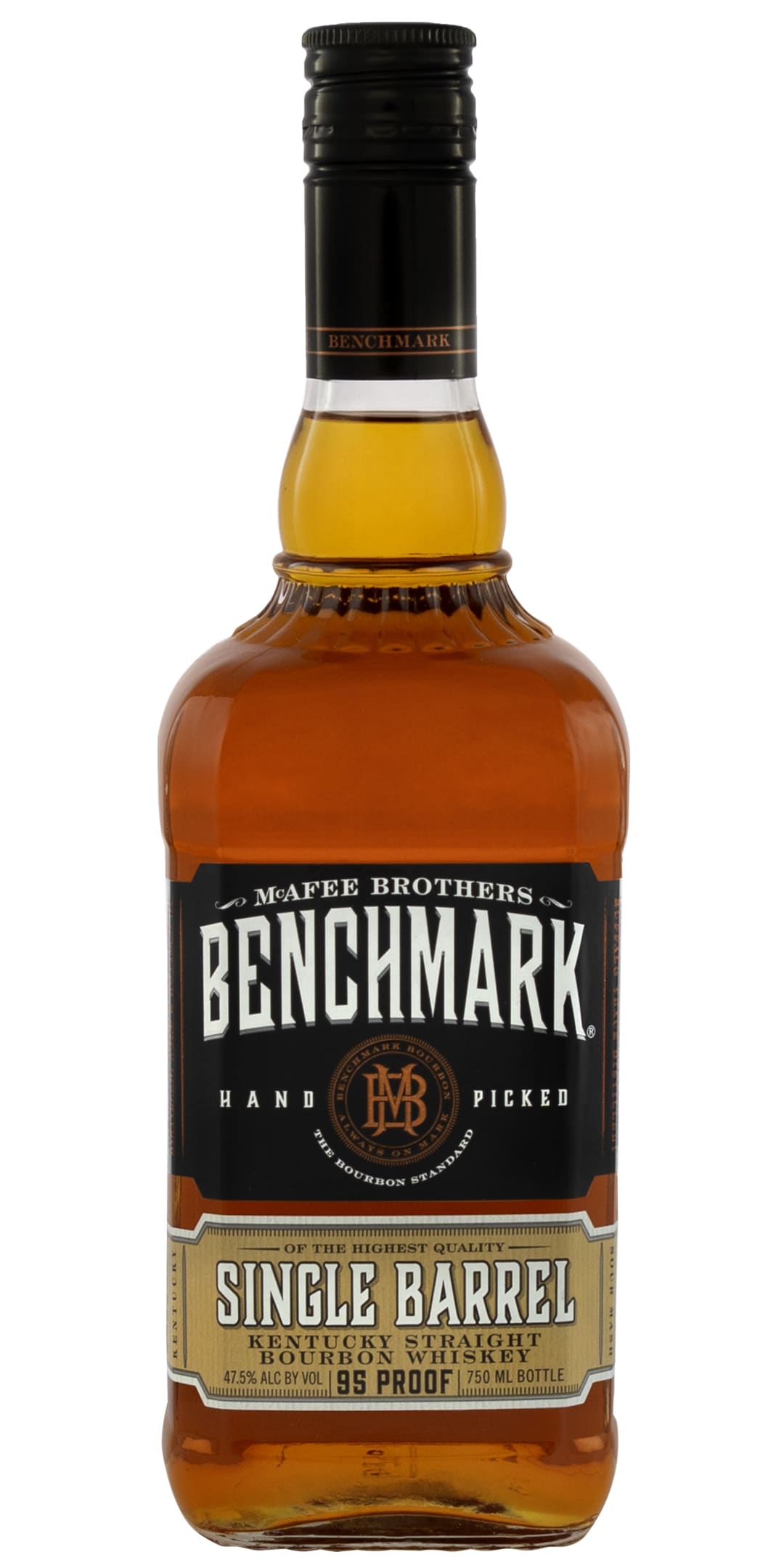 Benchmark Single Barrel Kentucky Straight Bourbon Whiskey 750ml 95 Proof