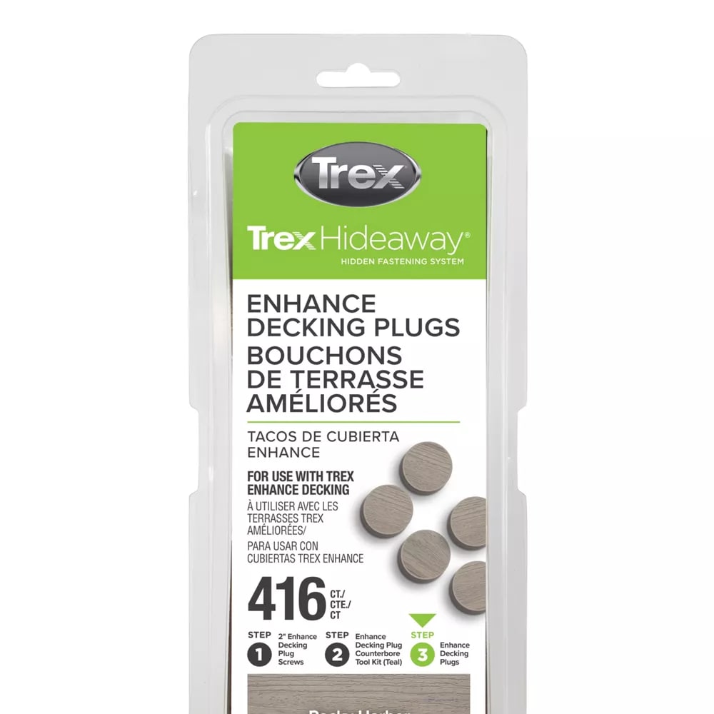 Trex Enhance® Decking Plugs Rocky Harbor - 416 count/pack