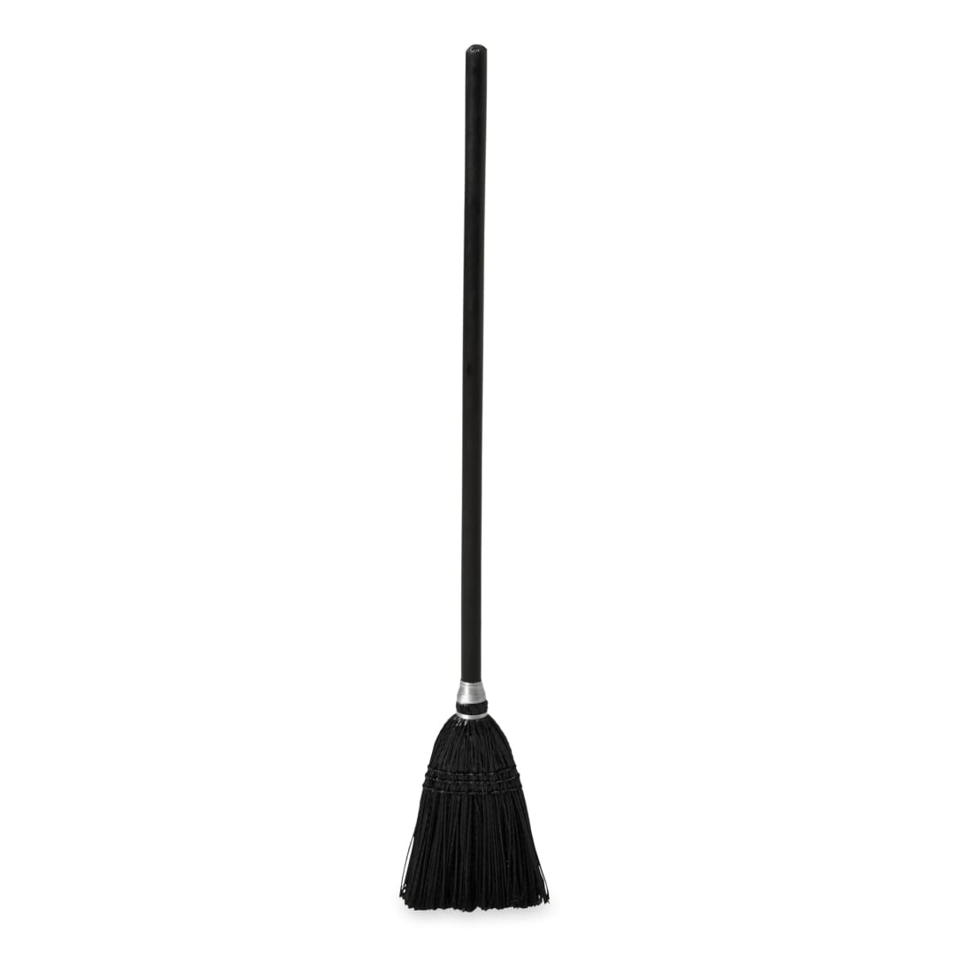 Rubbermaid Commercial Products Executive Series Lobby Broom, Wood Handle, Black