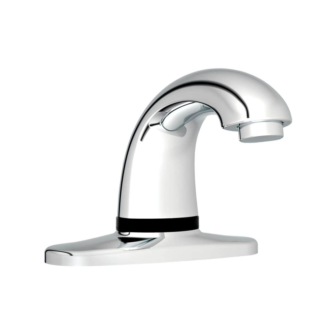 Rubbermaid Commercial Products AutoFaucet® Milano 8" Center Set, Polished Chrome, Kit 4
