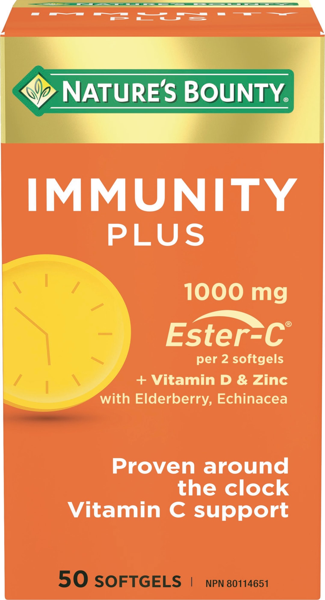 NBTY Immune Plus 12x50 SGL CA