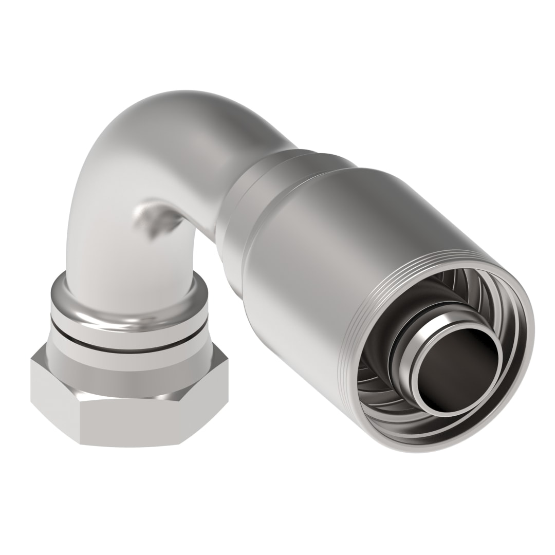 Aeroquip 1 1/2 Female JIC X 1 1/2 Hose 90 Degree