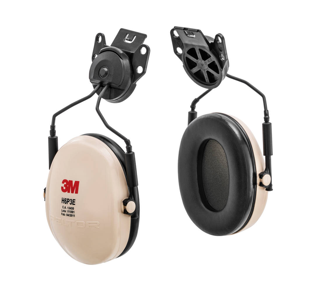Abafador 3M™ Peltor™ H6P3E, Acoplável ao Capacete