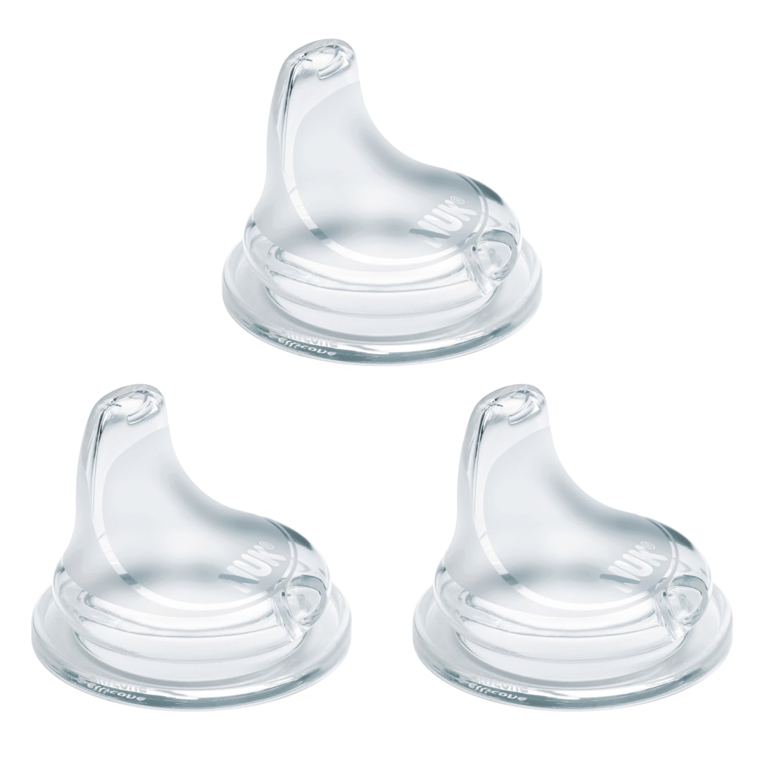 NUK® First Choice Smooth Flow™ Nipple Replacement, Slow Flow, 3 Pack