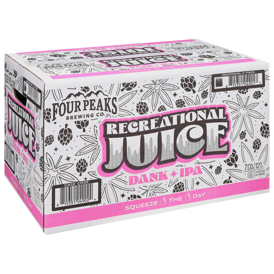 Four Peaks Brewing Co. Dank IPA Recreational Juice Beer 24 - 12 fl oz Bottles