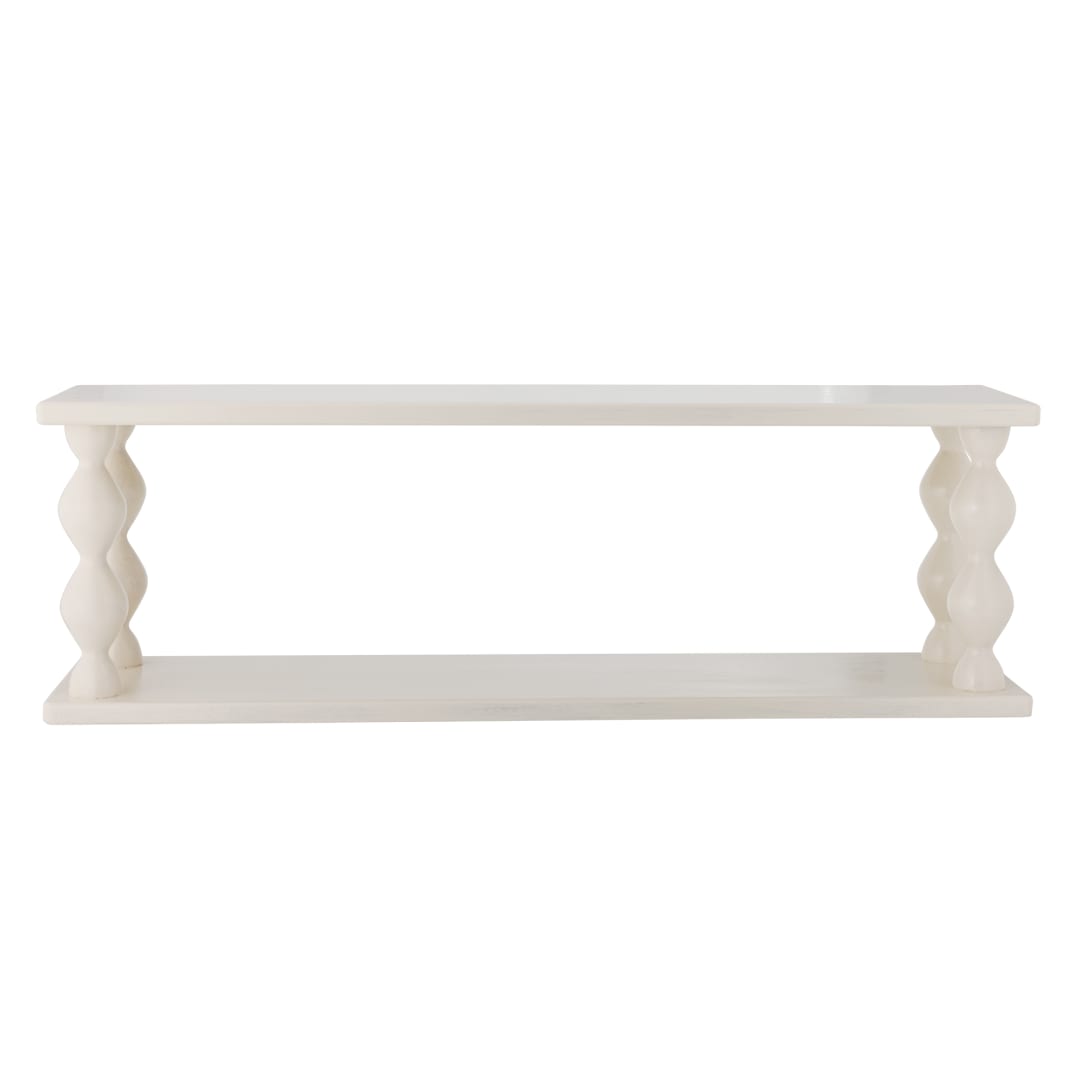 82065155 - Salino Shelf, White, MDF STOCK: 96
