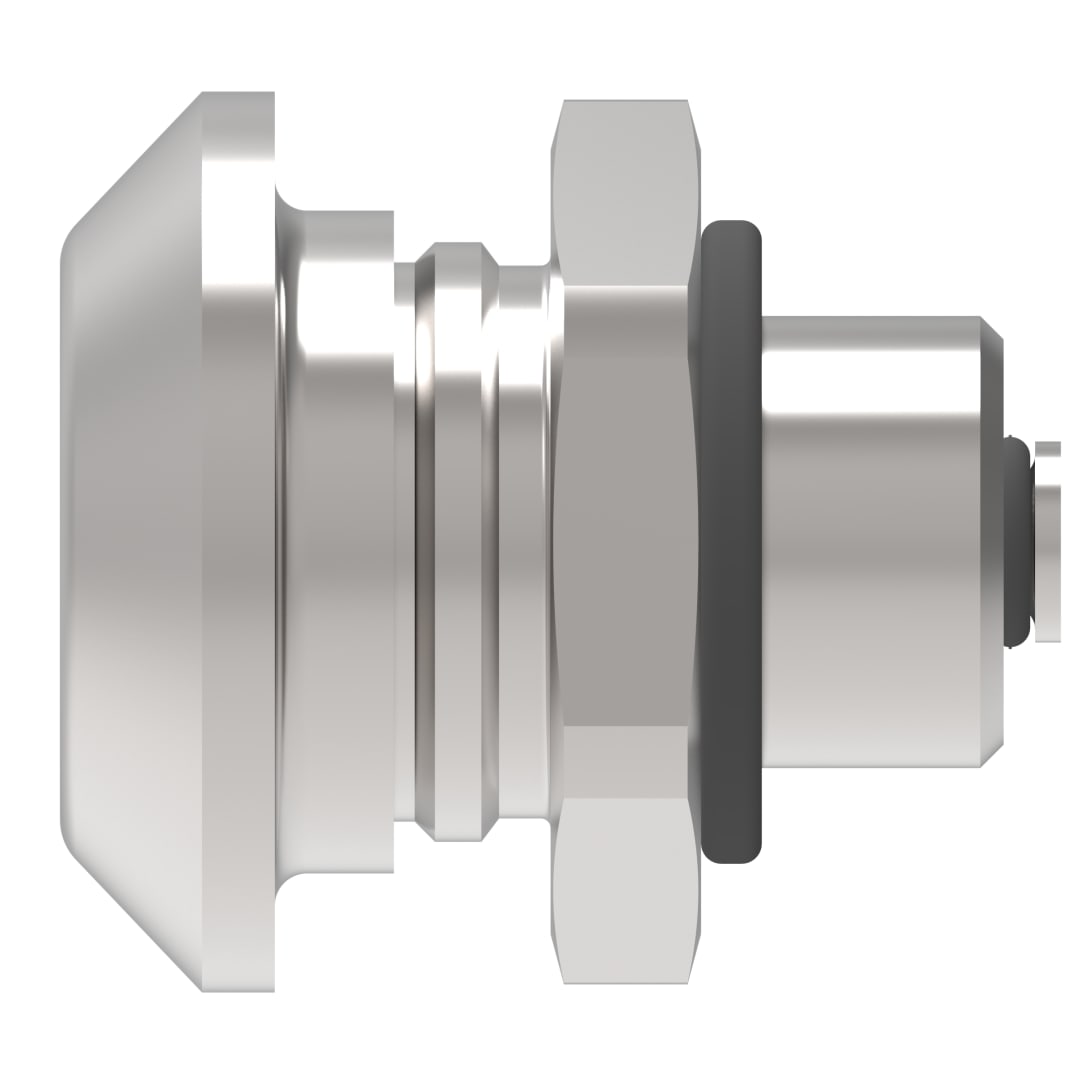 Aeroquip -6 FloCS Brass Coupling Cap
