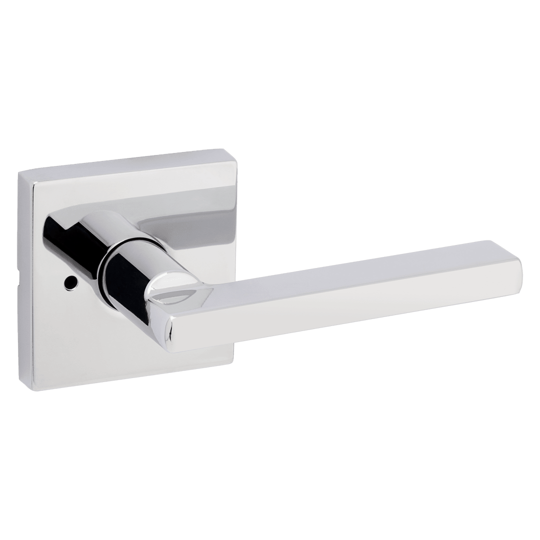 Halifax Square Bed/Bath Lever in Polished Chrome