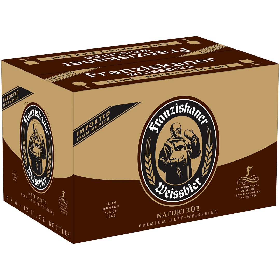 Franziskaner Hefeweizen, 24 Pack 12 fl. oz. Bottles