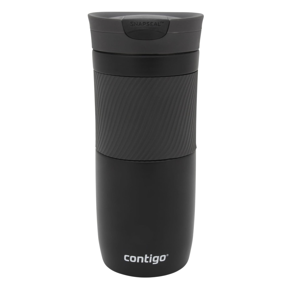 Contigo® Byron SNAPSEAL™ Travel Mug, Stainless Steel Thermal Mug, 470ml., Matte Black