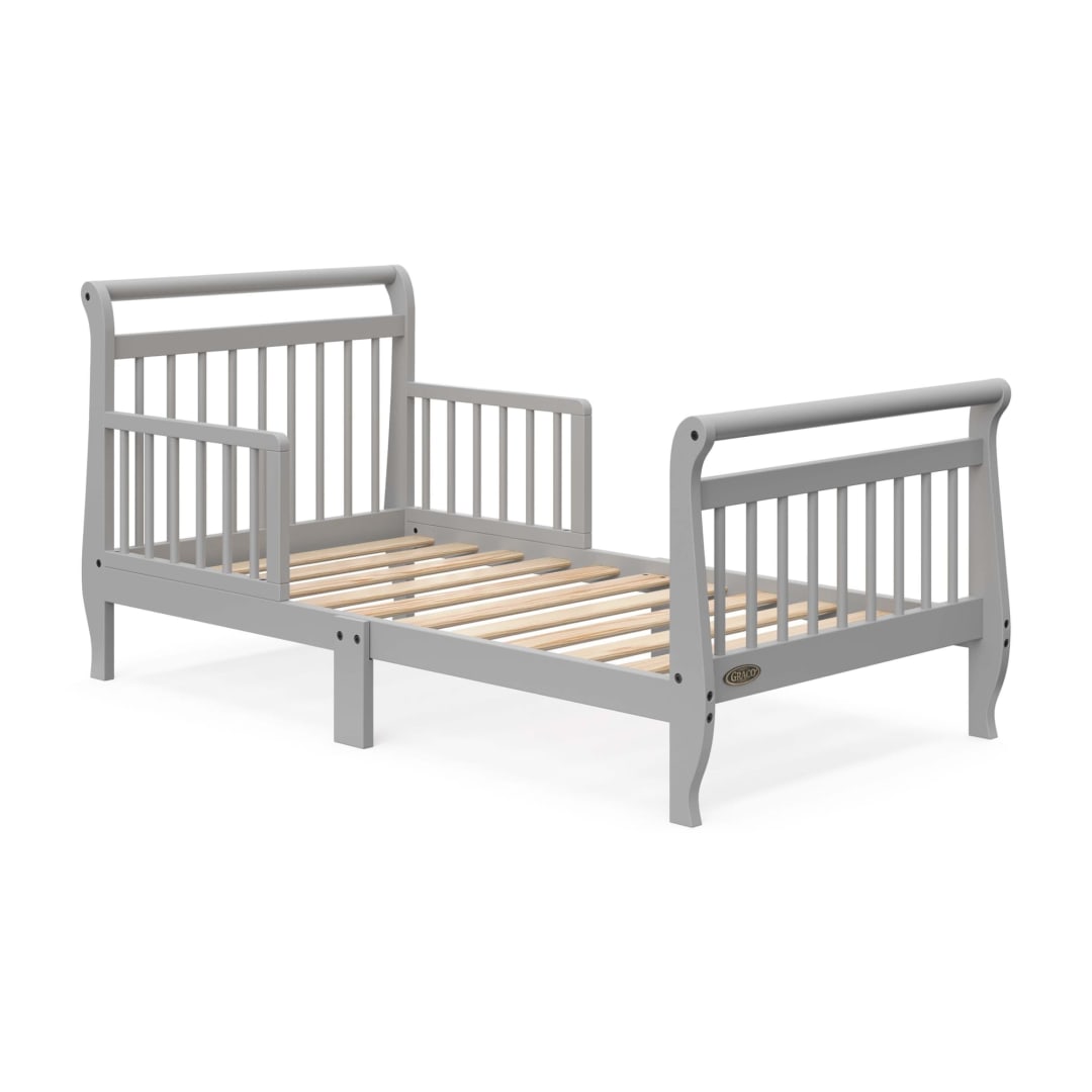 Graco® Classic Sleigh Toddler Bed, Pebble Grey