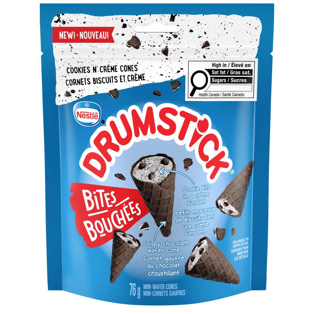DRUMSTICK Bites CookiesNCreme12x76gCA