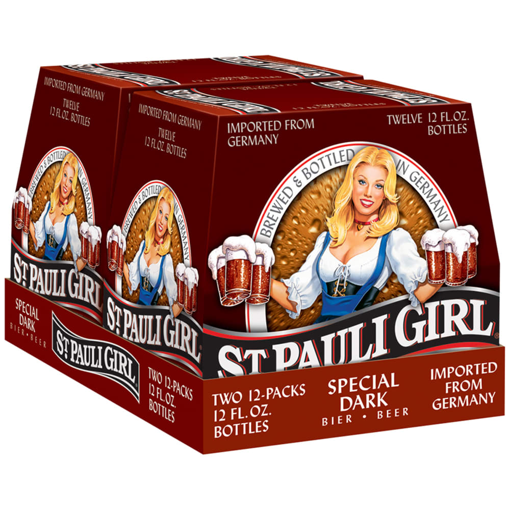 St. Pauli Girl Dark Amber Lager, 24 Pack 12 fl. oz. Bottles