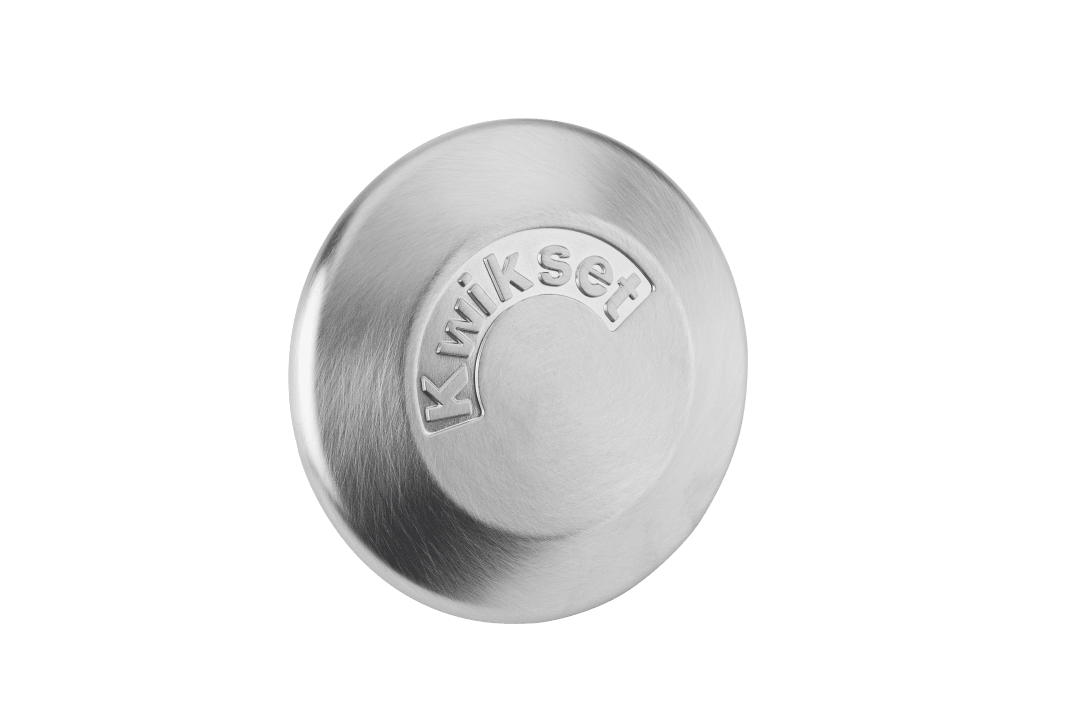 667 Unkeyed Conversion Kit Deadbolt in Satin Chrome