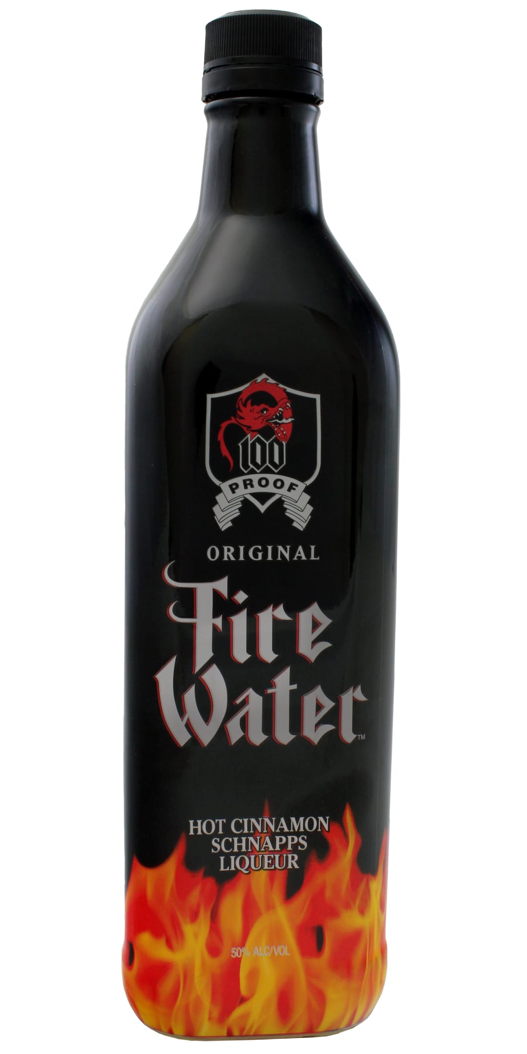 Fire Water Hot Cinnamon Schnapps Liqueur 750ml 100 Proof