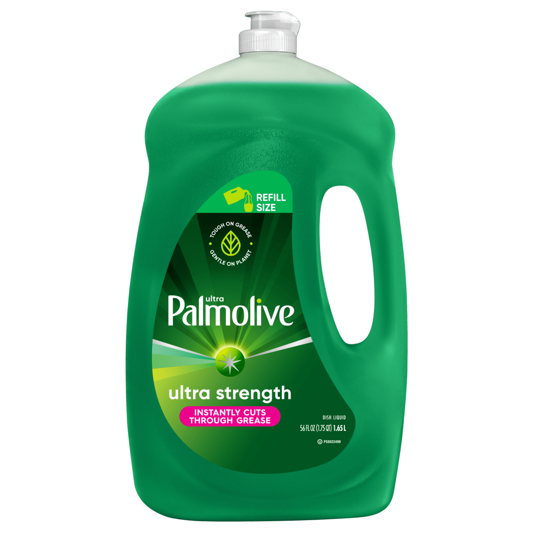Palmolive Ultra Dishwashing Liquid Dish Soap, Ultra Strength Original- 56 Fluid Ounce