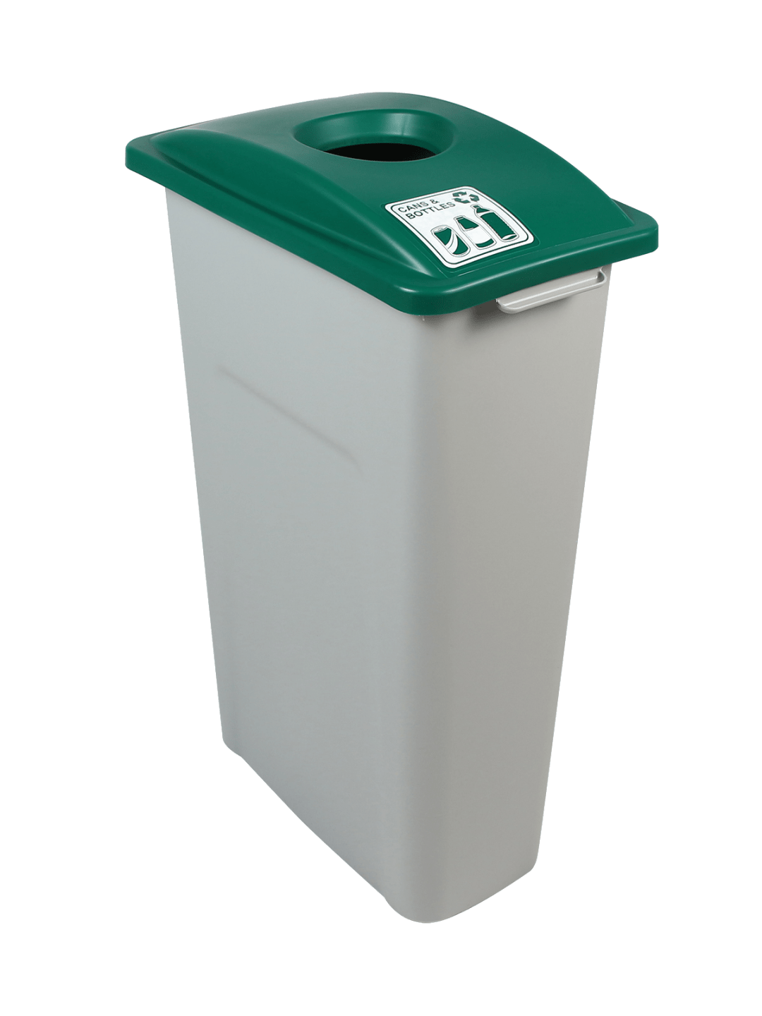  WASTE WATCHER - Single - Kit - Cans &amp; Bottles - Circle - Grey-Green