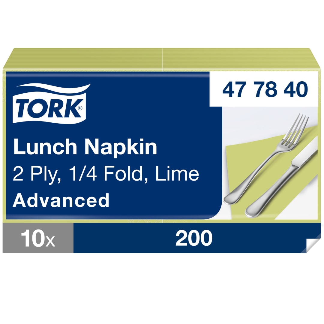 Tork Lime Lunch Napkin