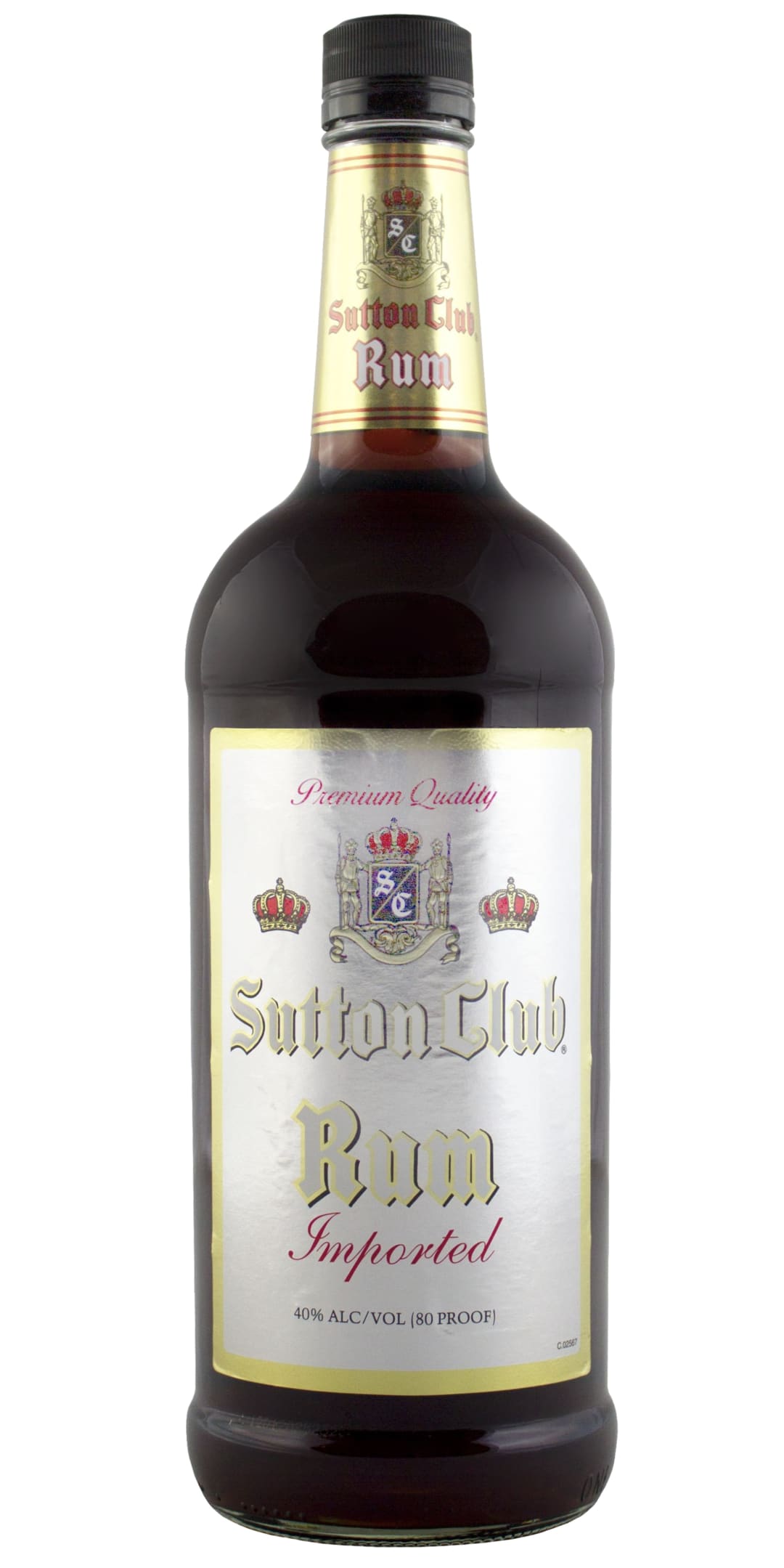 Sutton Club Rum 1l 80 Proof