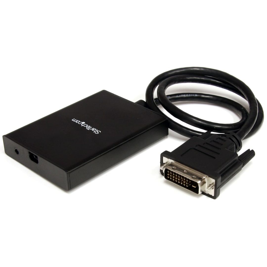 DVI to Mini-DisplayPort with 2 Channel Audio