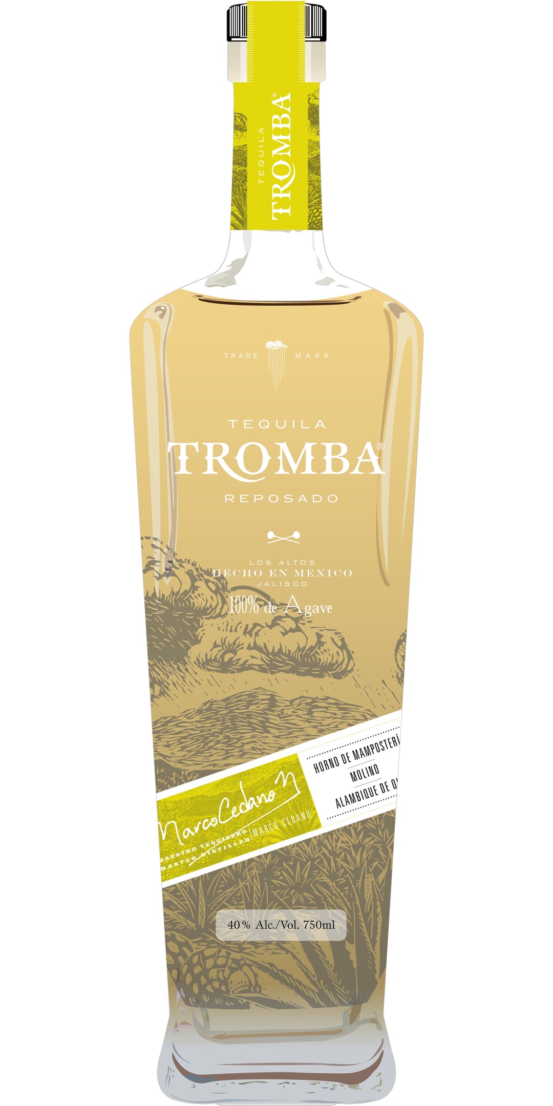 Tromba Reposado Tequila 750ml 80 Proof
