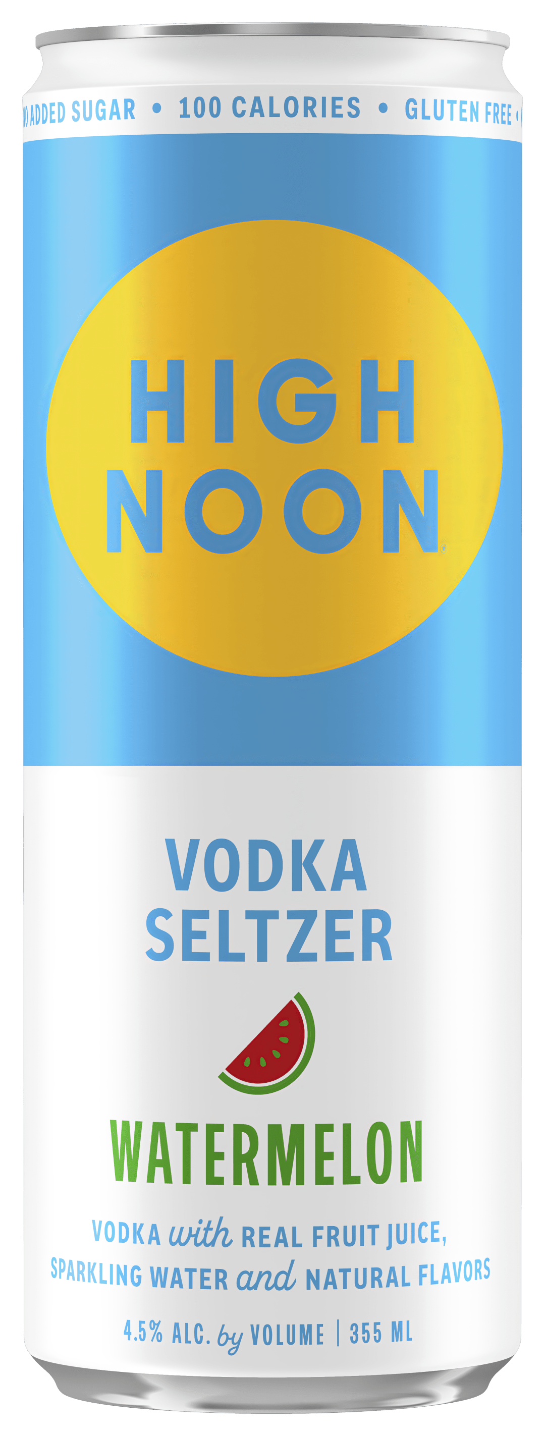 High Noon Watermelon Vodka Hard Seltzer Single Serve 355ml Can