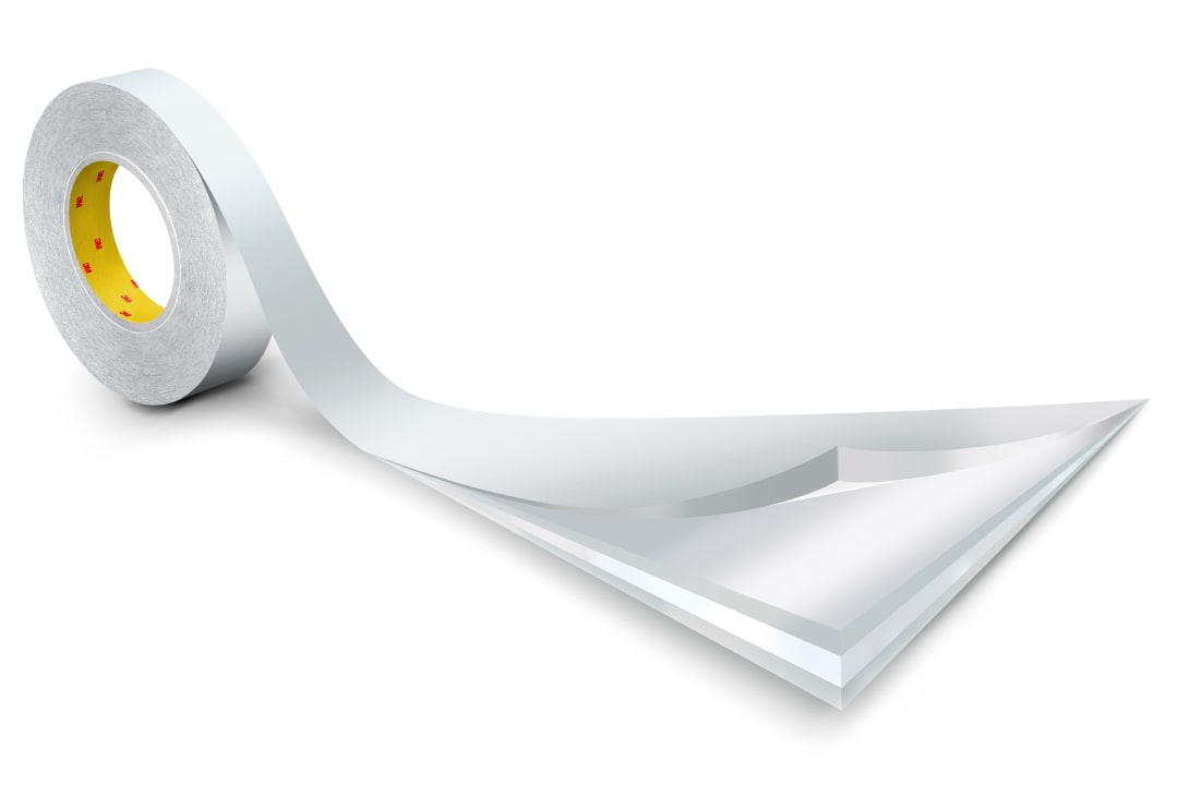 3M™ Repositionierbar und Wiederlösbar Doppelseitiges Klebeband 9416, Weiß, 1/2 in x 72 yd, 2.6 mil
