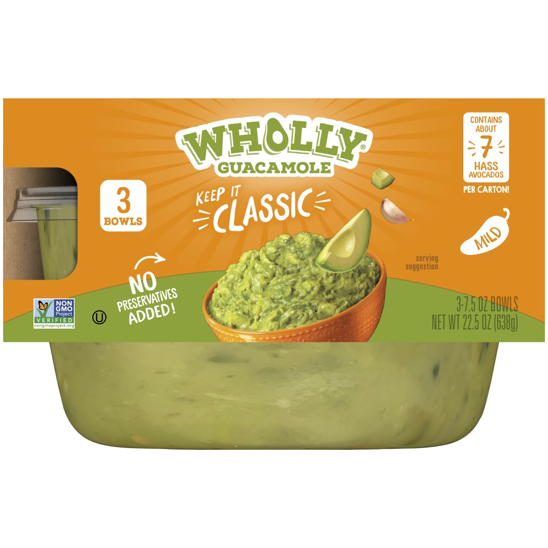 WHOLLY Guacamole Classic Bowls