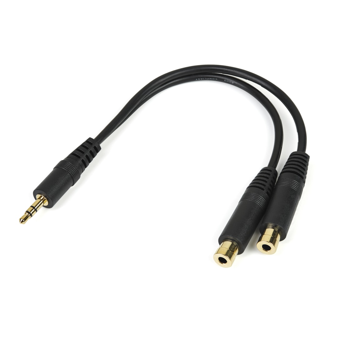 6 inch PC Speaker Splitter Cable