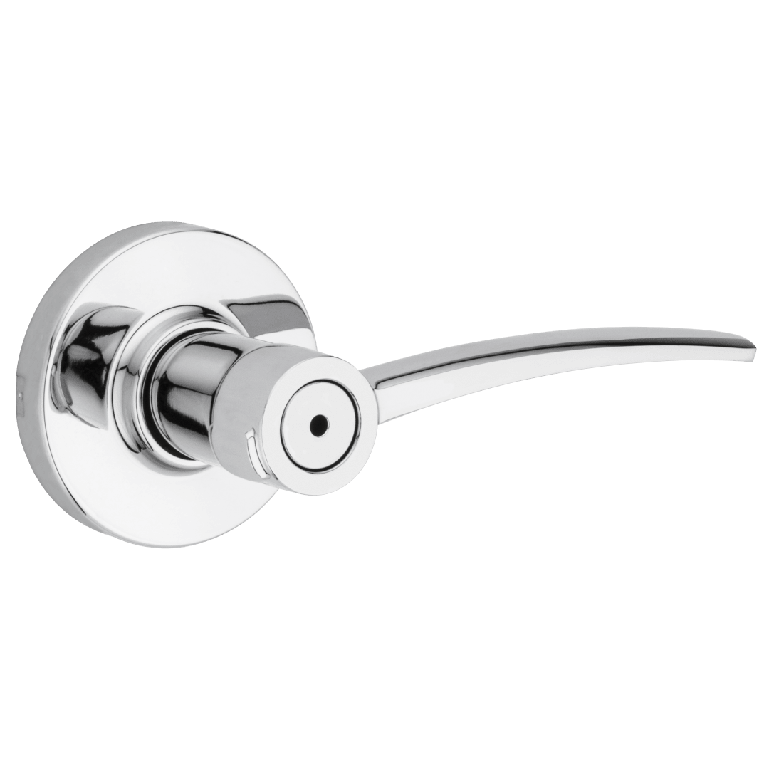 Katara Round Bed/Bath Lever in Polished Chrome