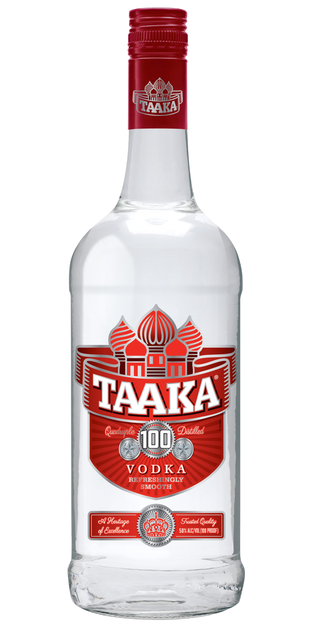 Taaka Vodka 1l 100 Proof