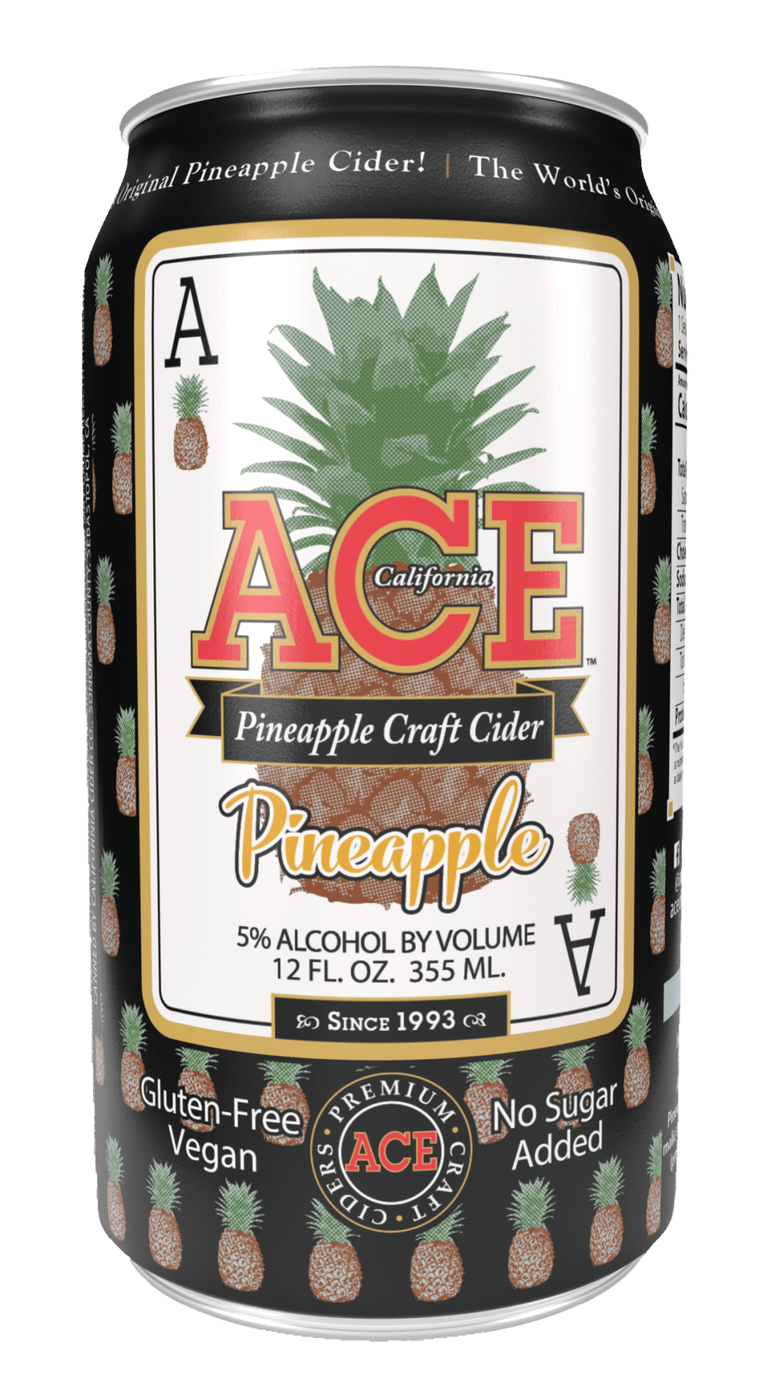 ACE Pineapple Cider 12 oz Can